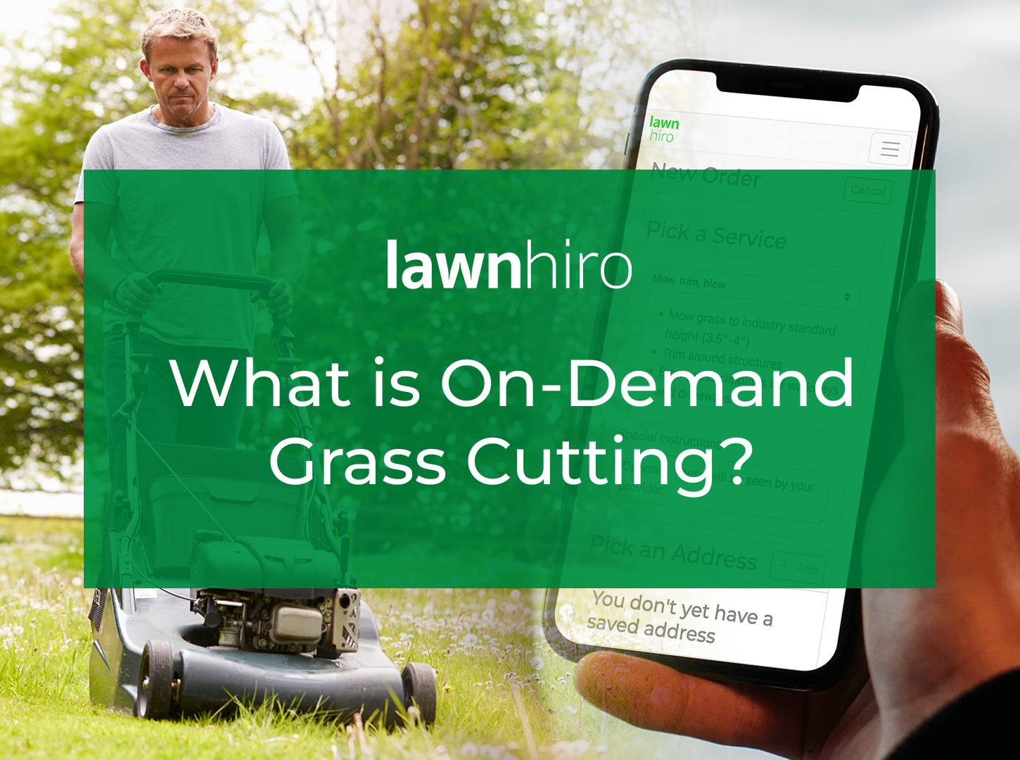 OnDemand Grass Cutting Lawnhiro