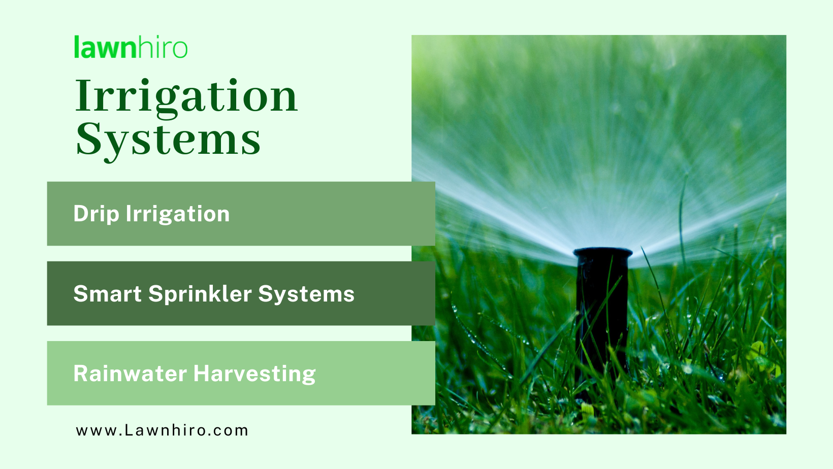 Lawn Irrigation Systems - Lawnhiro
