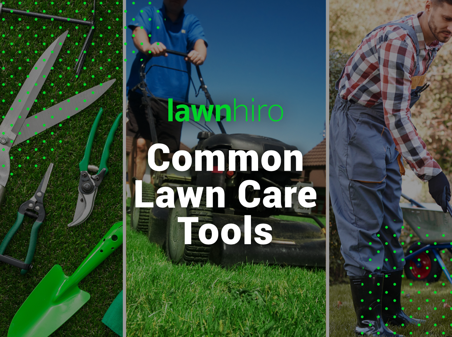 Common Lawn Care Tools and Equipment - Lawnhiro